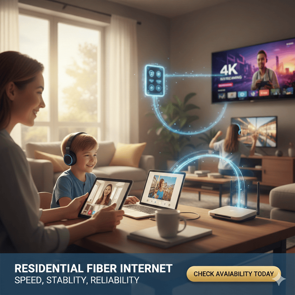 Residential Fiber Internet Availability: Why More American Homes Are Making the Switch